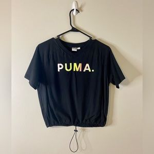 puma draw string shirt